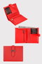Zoozie Bags Helsinki Guti - Cartera para Mujer, Color Rojo